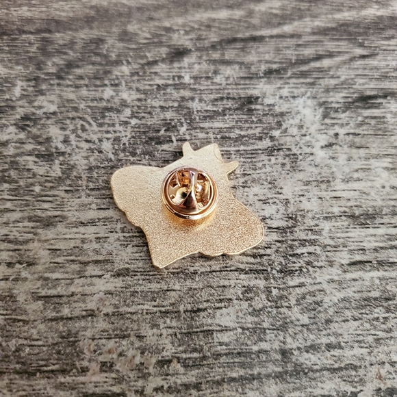 ✨2/$12✨ Celestial Pink Moth Enamel Pin - Picture 4 of 4